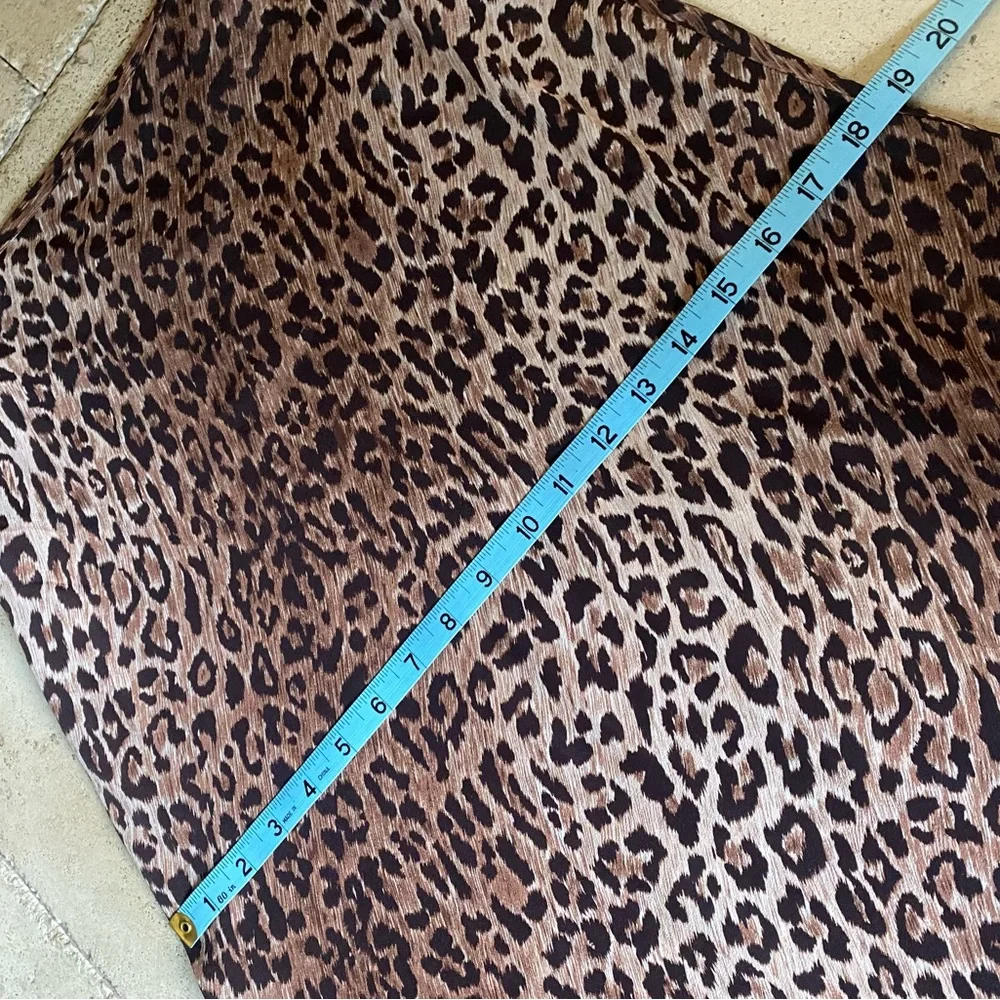 Rixo Kelly Leopard 100% Silk Midi Skirt Small $280 - Picture 6 of 8